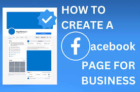 Facebook page creation image