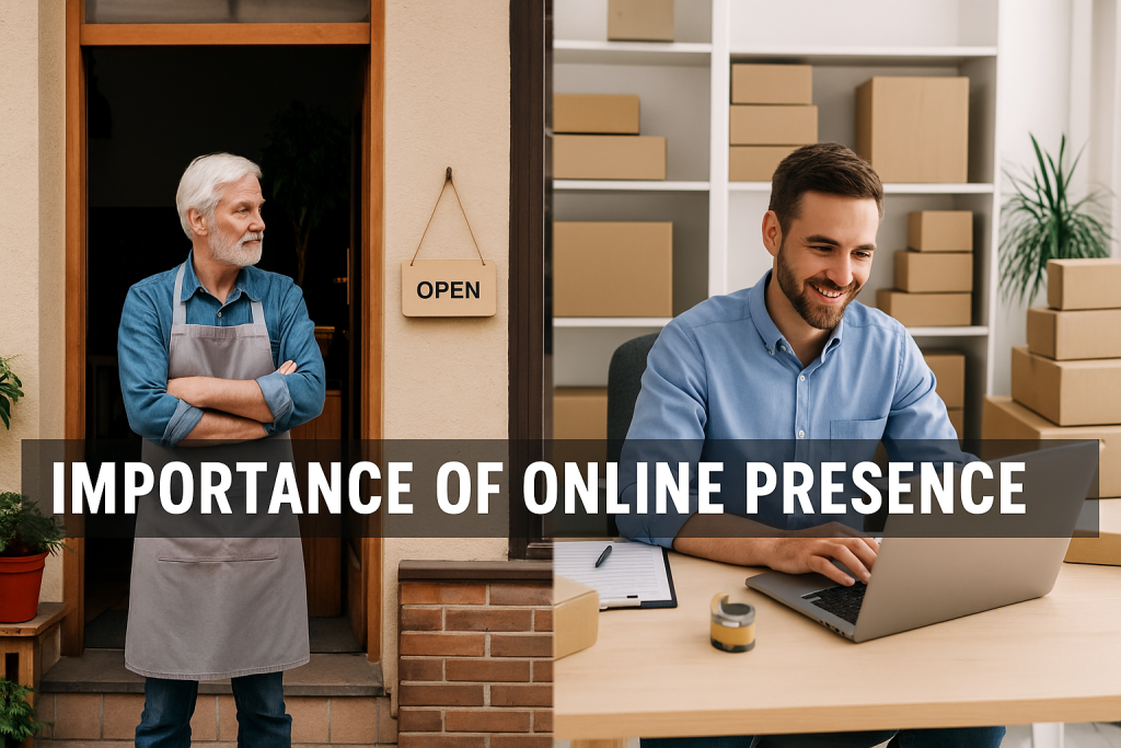 importance of online presence for modern business